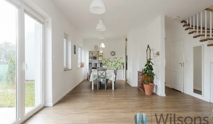 dom szeregowy, 4 pokoje Łomianki, Kiełpin