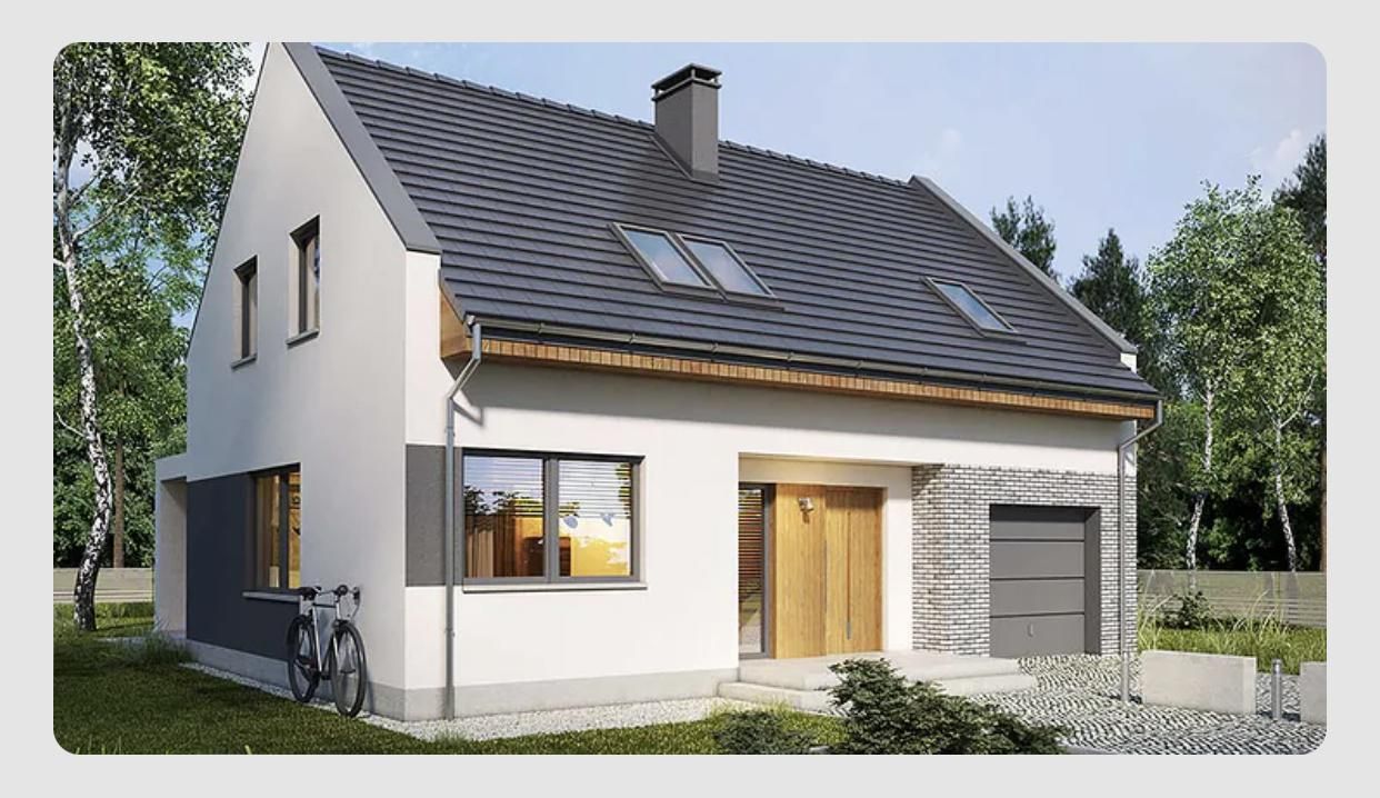 dom wolnostojący, 4 pokoje Dziuplina, ul. Piękna. Zdjęcie 2