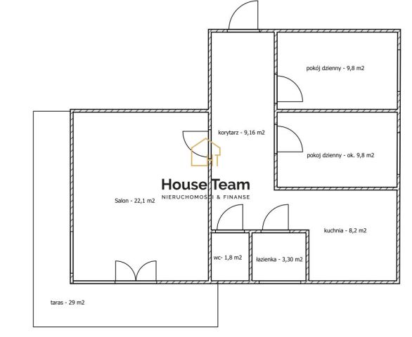 Mieszkanie 3-pokojowe Bydgoszcz Górzyskowo, ul. Piękna. Zdjęcie 18