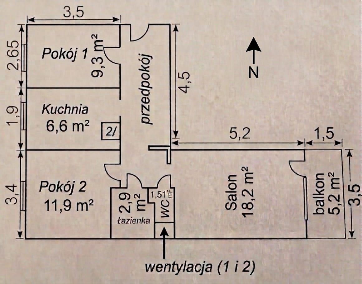 Mieszkanie 3-pokojowe Opole Armii Krajowej, ul. Szarych Szeregów. Zdjęcie 9