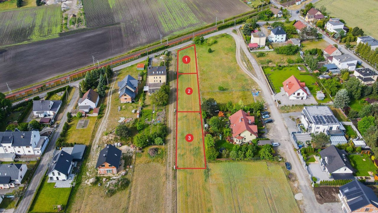 Działka budowlana Mechnice, ul. Torowa