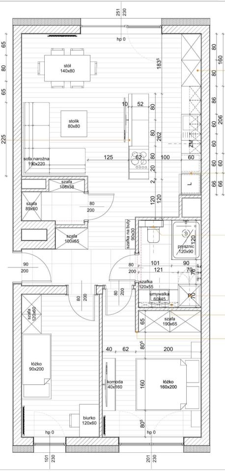 Mieszkanie 3-pokojowe Kielce Ostra Górka, ul. Wojska Polskiego. Zdjęcie 4