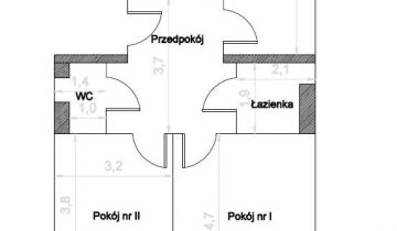 Mieszkanie 3-pokojowe Częstochowa Północ, ul. Gombrowicza 3