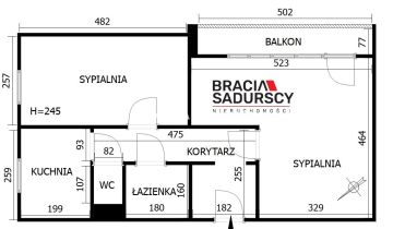 Mieszkanie 2-pokojowe Wieliczka, os. Karola Szymanowskiego