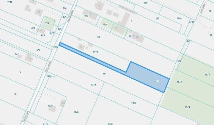Działka budowlana Lublin Ponikwoda, ul. Narcyzowa