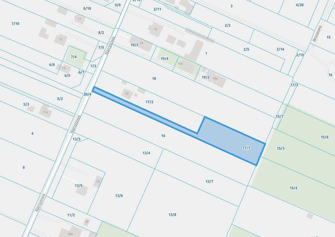 Działka budowlana Lublin Ponikwoda, ul. Narcyzowa. Zdjęcie 1