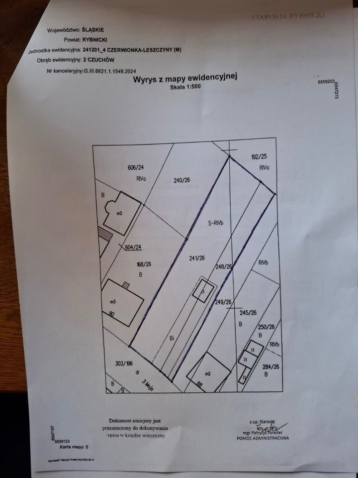 Działka budowlana Czerwionka-Leszczyny Czuchów