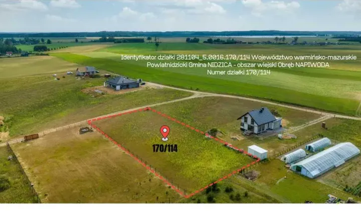 Działka budowlana Napiwoda