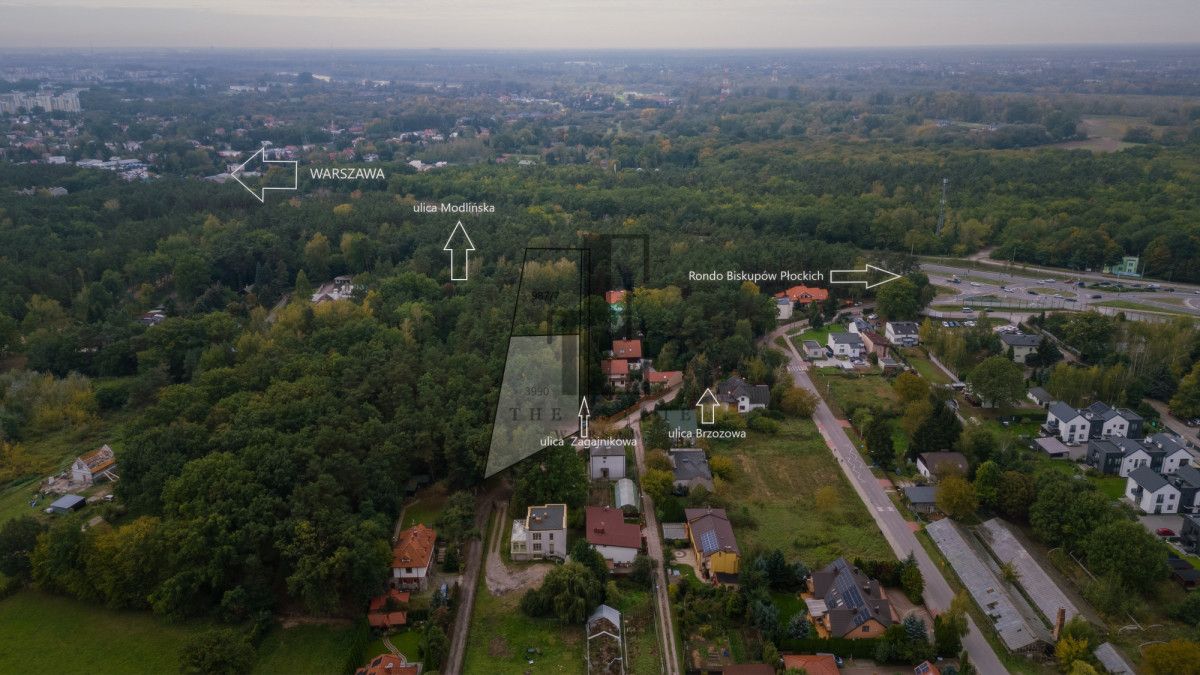 Działka budowlana Jabłonna, ul. Brzozowa. Zdjęcie 1
