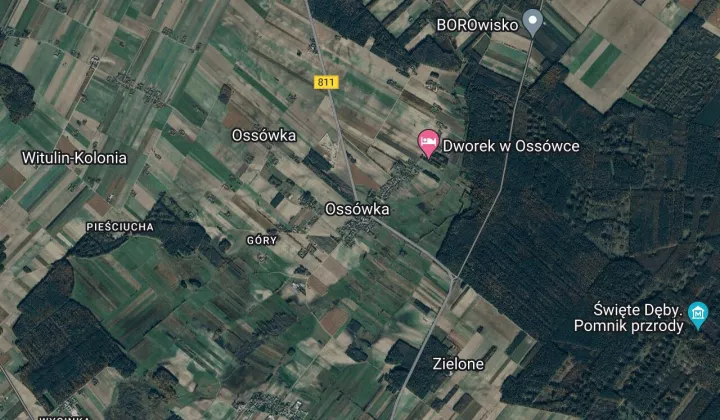 Działka rolno-budowlana Ossówka