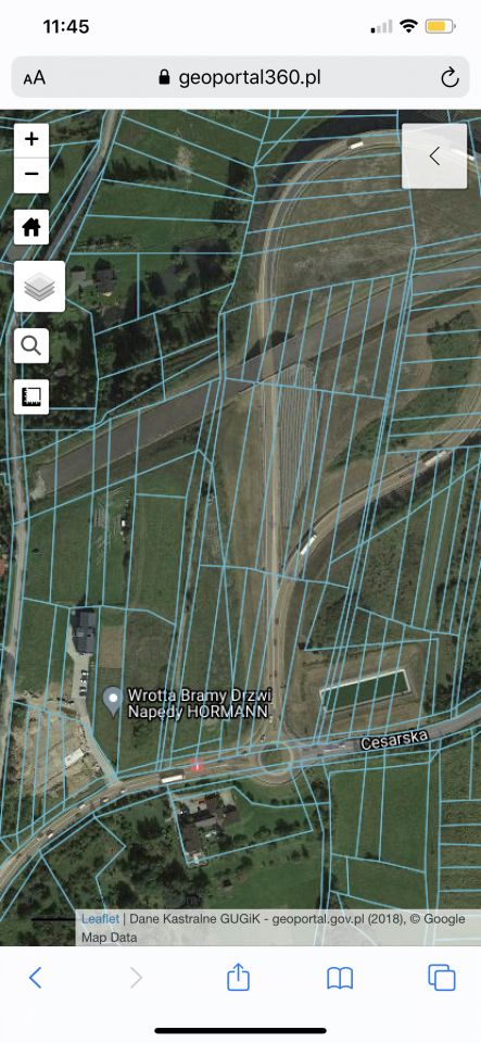 Działka inwestycyjna Przybędza, ul. Cesarka. Zdjęcie 5