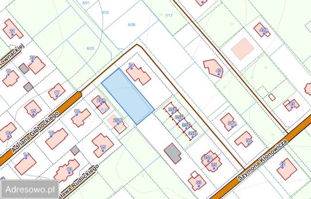 Działka budowlana Częstochowa Północ, ul. Głębockiego. Zdjęcie 1