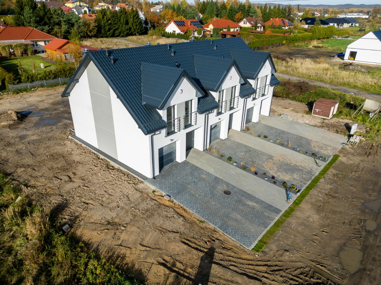 dom szeregowy Koszalin Kretomino, Tymiankowa