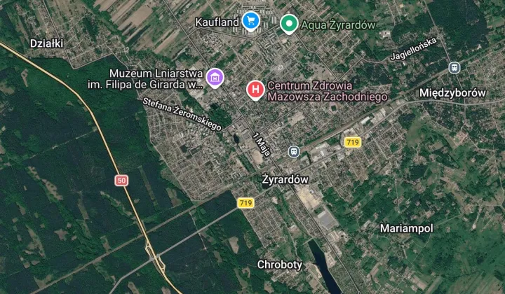 Mieszkanie 2-pokojowe Żyrardów Centrum, ul. Stefana Okrzei