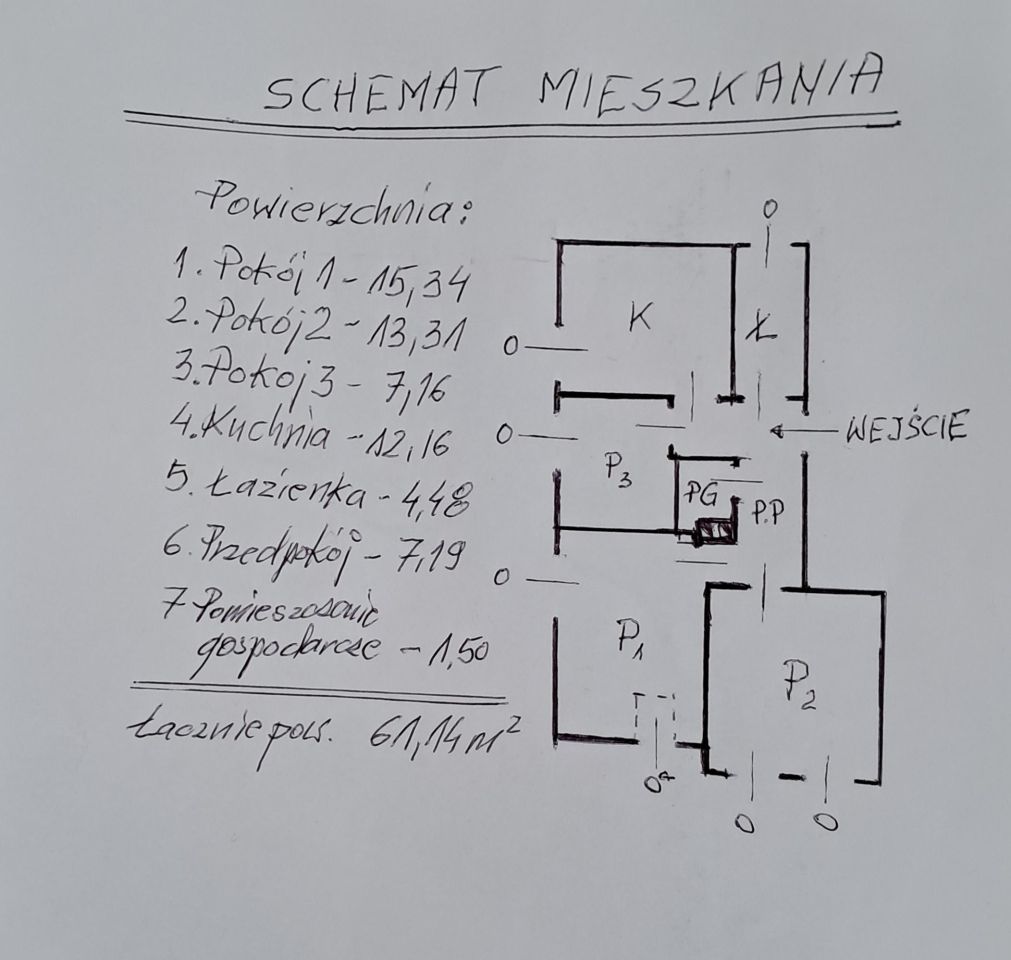 Mieszkanie 3-pokojowe Międzylesie, ul. Wojska Polskiego. Zdjęcie 2