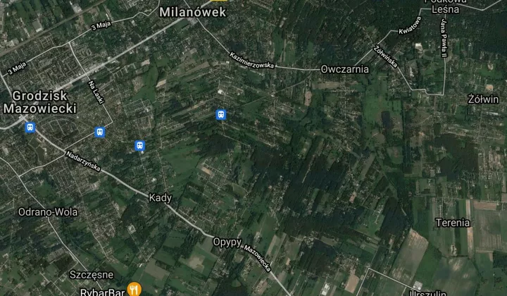 Działka leśna Opypy