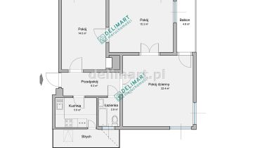 Mieszkanie 3-pokojowe Sanok Błonie, ul. Ogrodowa