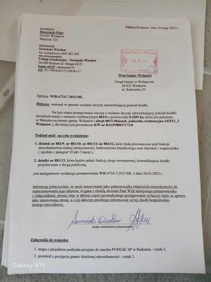 Działka budowlana Mniszek. Zdjęcie 2