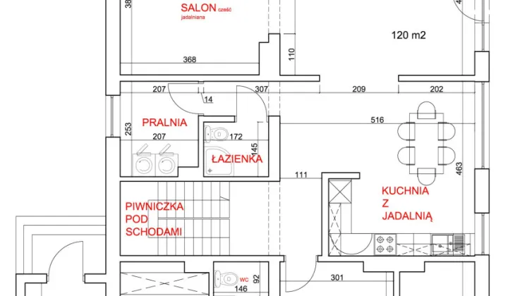 dom wolnostojący, 6 pokoi Wołomin, ul. Kiejstuta