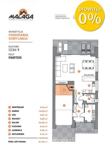 dom wolnostojący, 3 pokoje Kobylnica, ul. Kalinowa. Zdjęcie 17