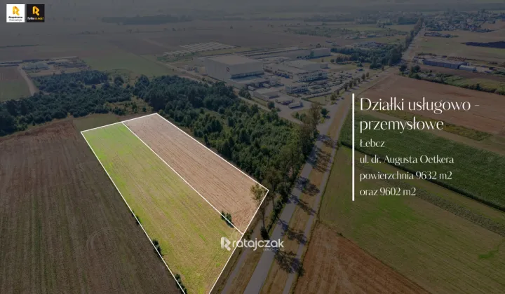 Działka inwestycyjna Łebcz, ul. dr. Augusta Oetkera