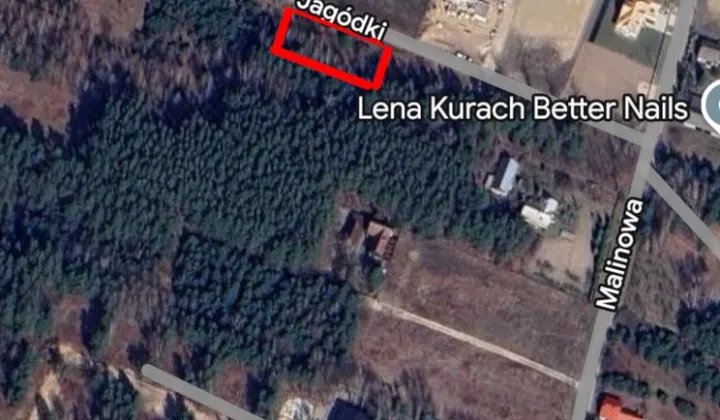 Działka budowlana Mieszkowo, ul. Jagódki