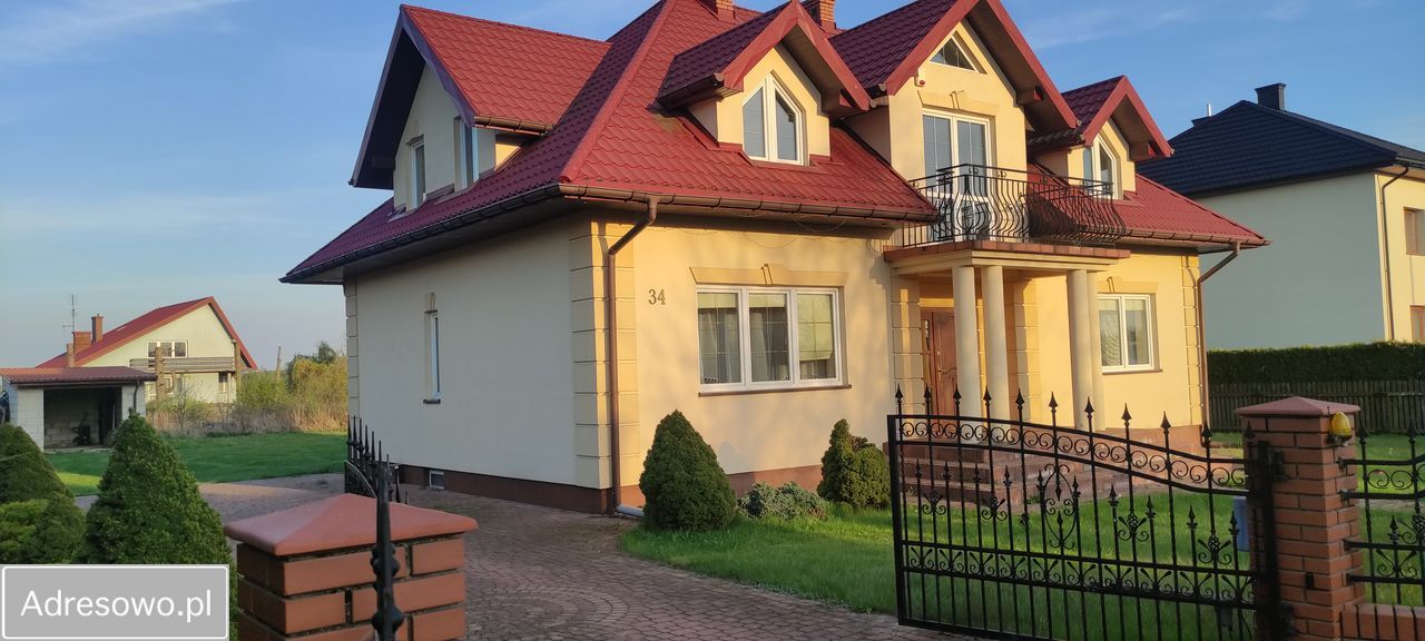 dom wolnostojący, 6 pokoi Kurów, ul. Zielona. Zdjęcie 1