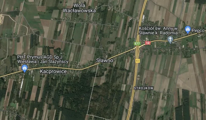 Działka rolno-budowlana Sławno