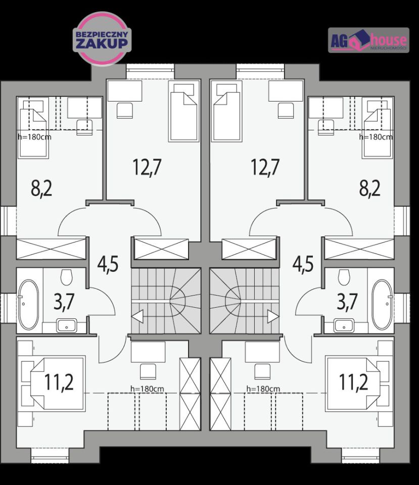 bliźniak, 4 pokoje Domatowo, ul. Widokowa. Zdjęcie 10