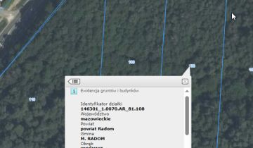 Działka budowlana Radom Pruszaków, ul. Tadeusza Sygietyńskiego