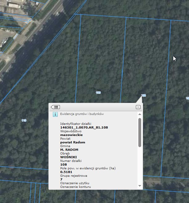 Działka budowlana Radom Pruszaków, ul. Tadeusza Sygietyńskiego. Zdjęcie 2
