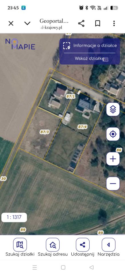 Działka budowlana Suchorzew, ul. Madera. Zdjęcie 2