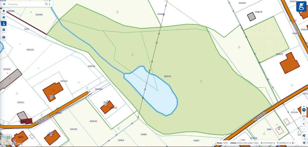 Działka leśna Kozy, ul. Legiońska. Zdjęcie 2