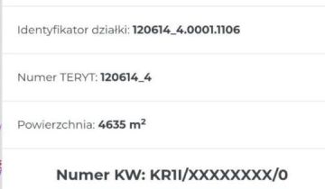 Działka leśna Świątniki Górne