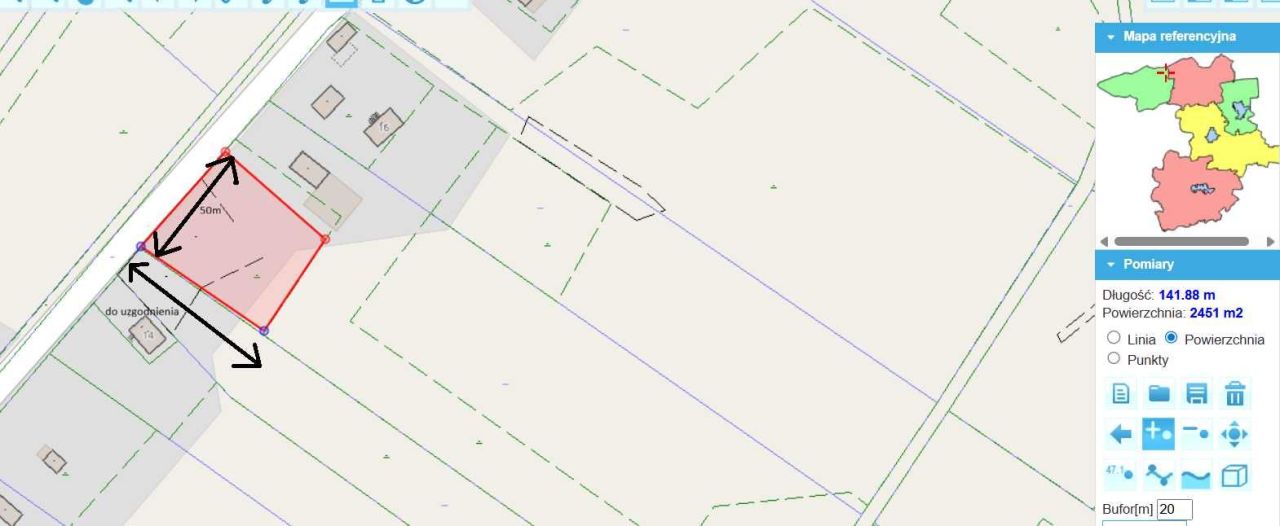 Działka rolno-budowlana Grodzisk. Zdjęcie 2