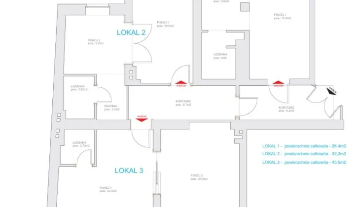 Mieszkanie 6-pokojowe Katowice Śródmieście, ul. Stawowa