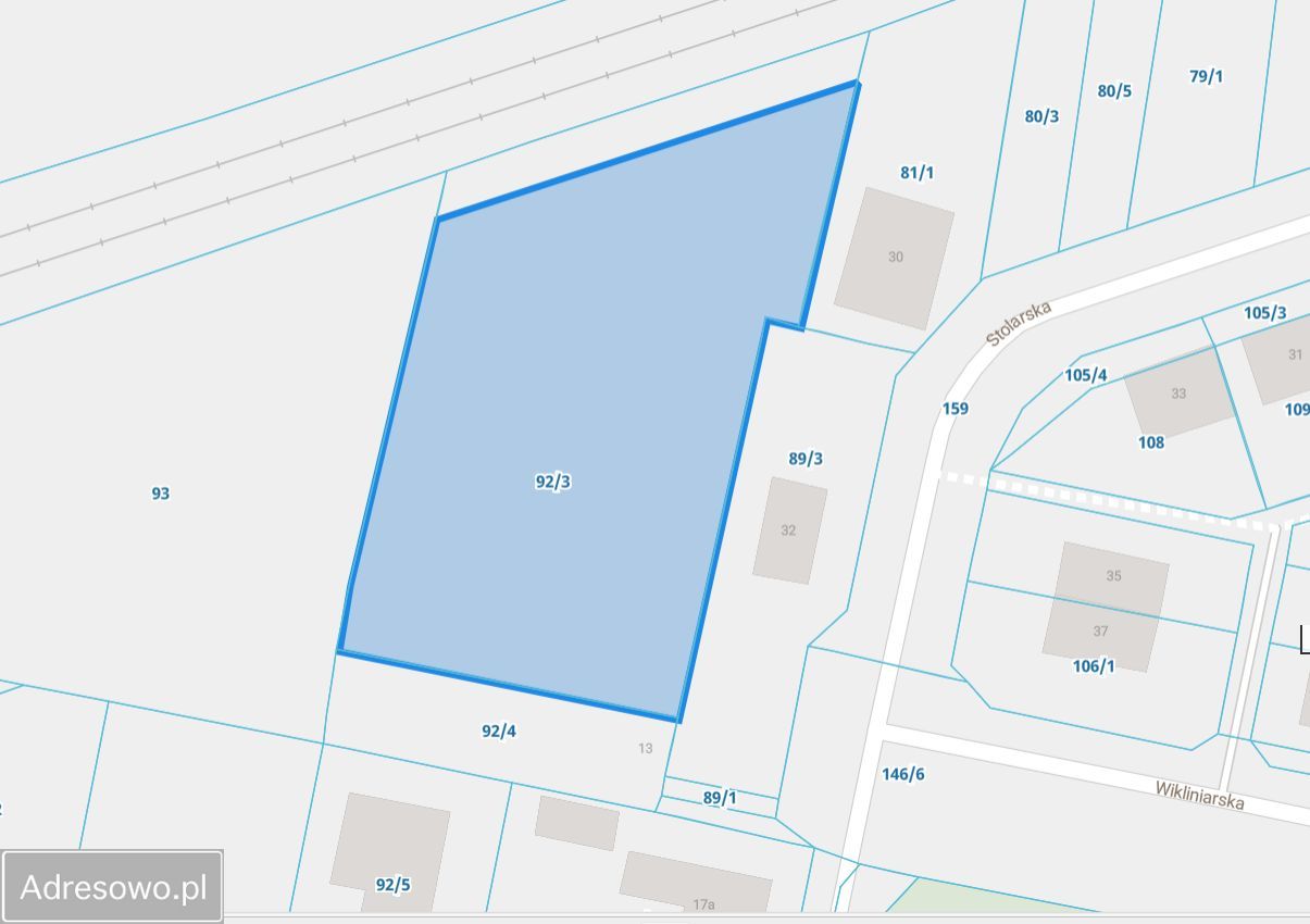 Działka rolna Oleśnica Lucień, ul. Wikliniarska. Zdjęcie 2