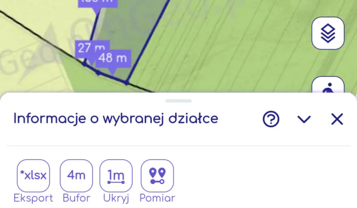 Działka leśna Łosewo