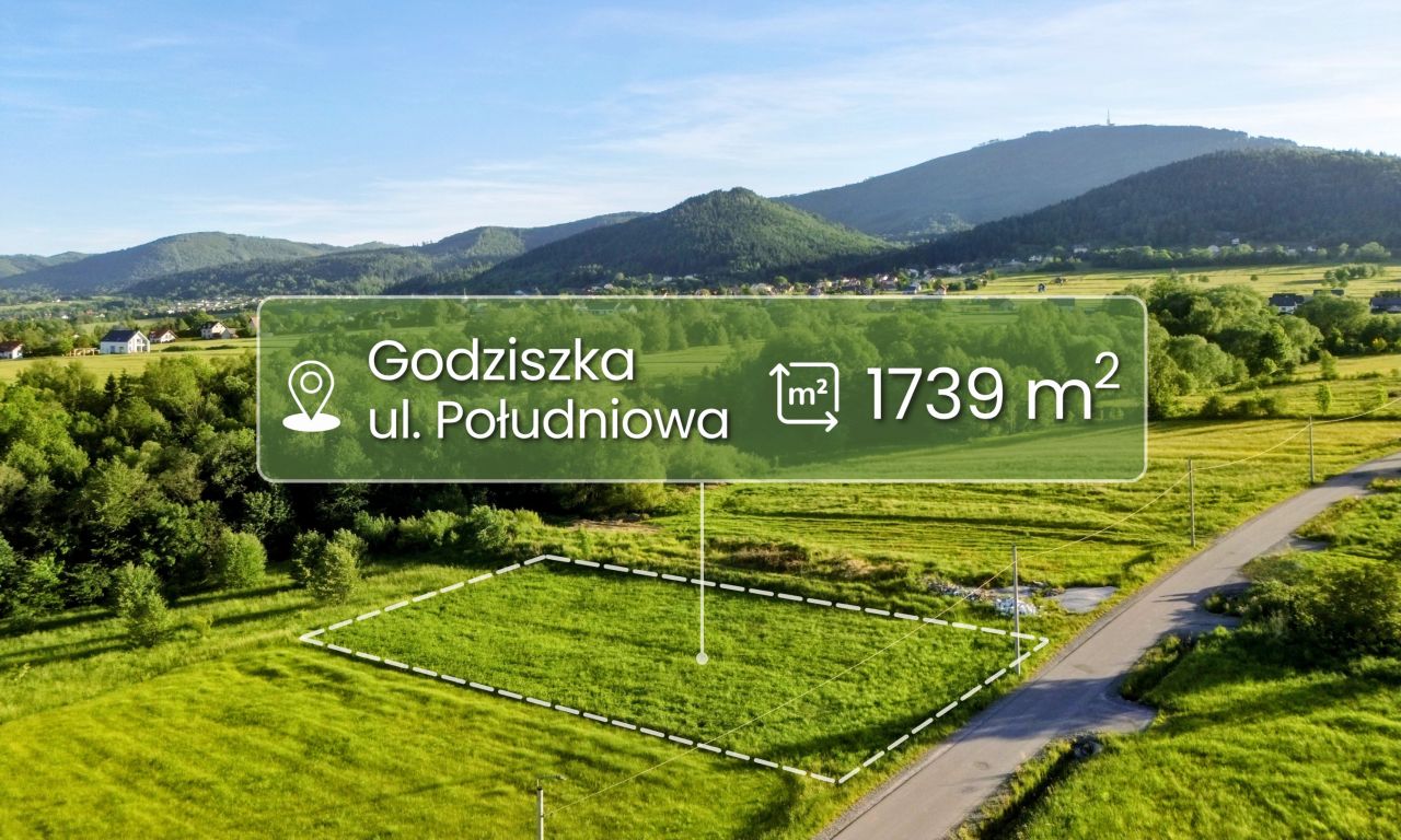 Działka budowlana Godziszka, ul. Południowa. Zdjęcie 1