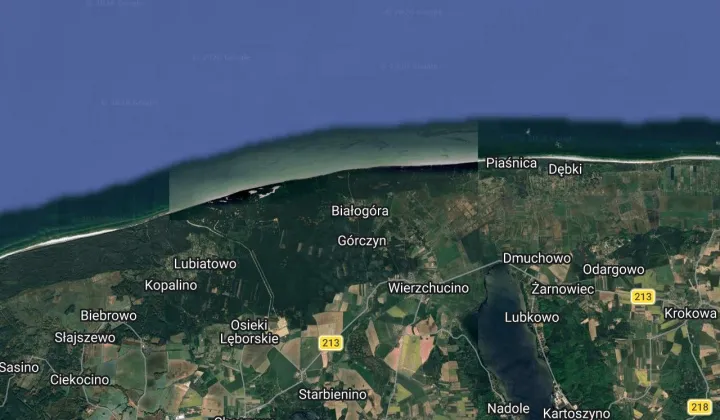 Działka inwestycyjna Białogóra