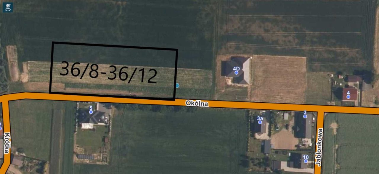 Działka budowlana Gorzów Śląski, ul. Okólna. Zdjęcie 4