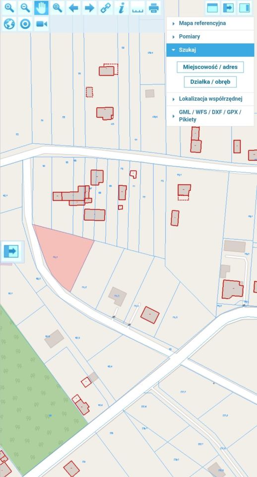 Działka budowlana Wydrzyn. Zdjęcie 2