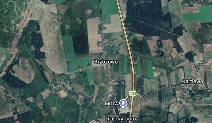 Działka rolna Brzozowo