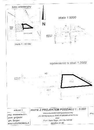 Działka rolno-budowlana Lesznowola, ul. Kolejowa. Zdjęcie 6