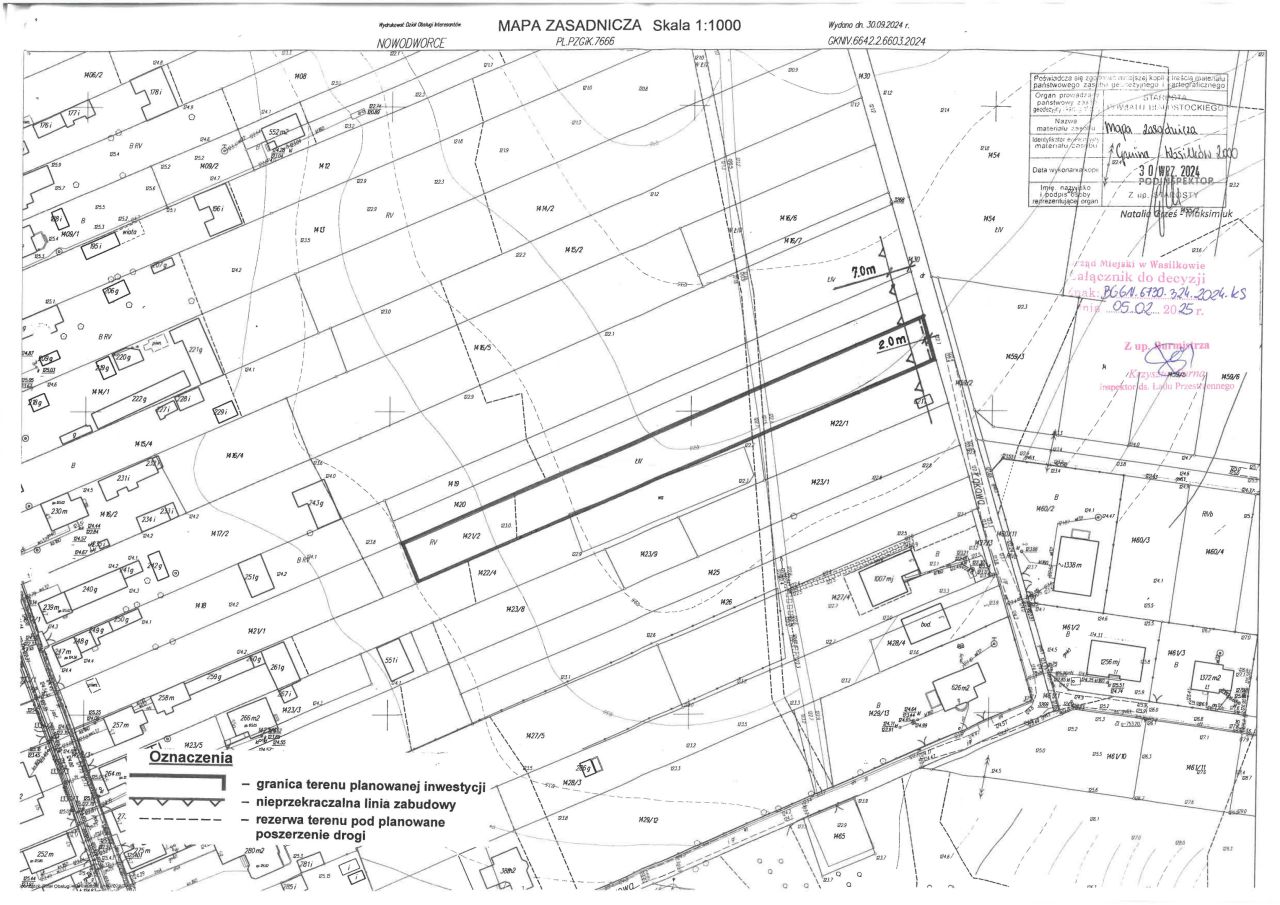 Działka budowlana Nowodworce, ul. Łąkowa. Zdjęcie 2