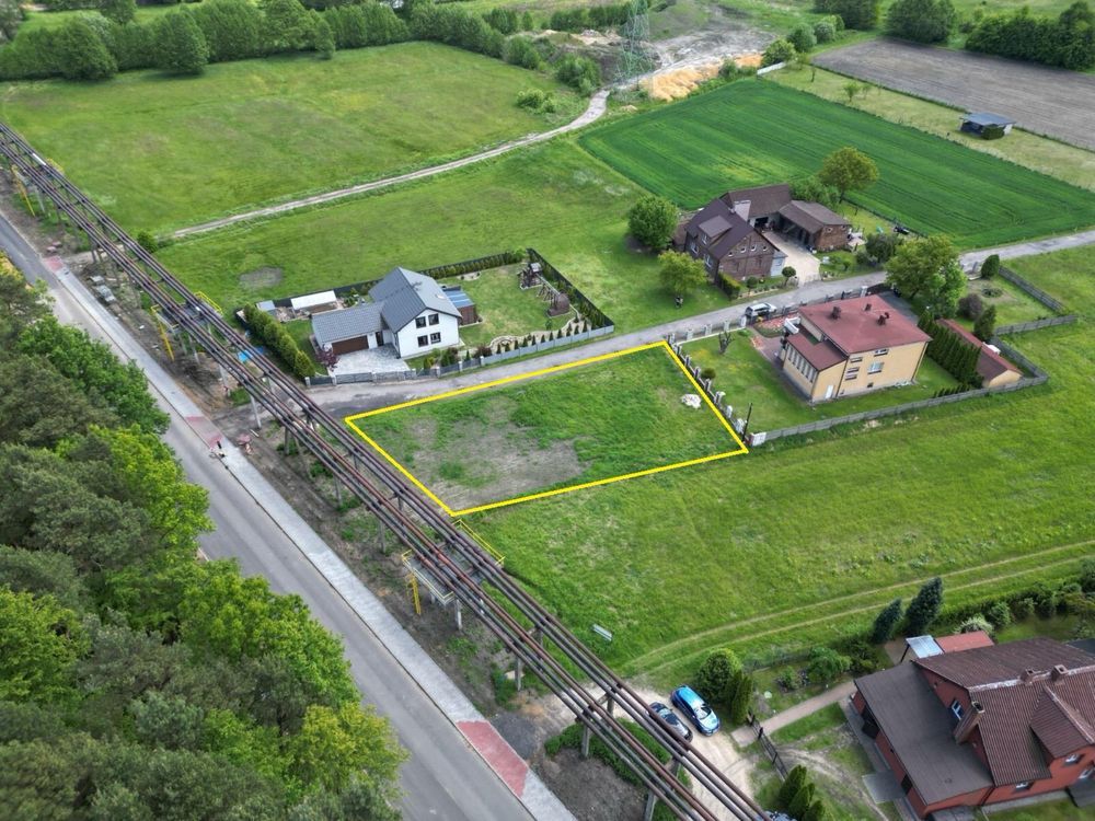 Działka budowlana Orzesze Centrum, ul. Tyska