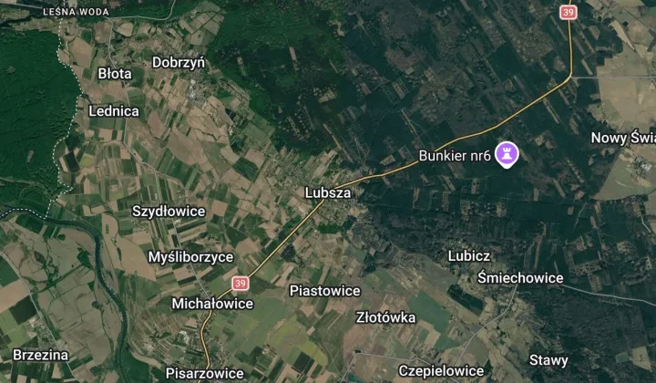 Działka rolna Lubsza