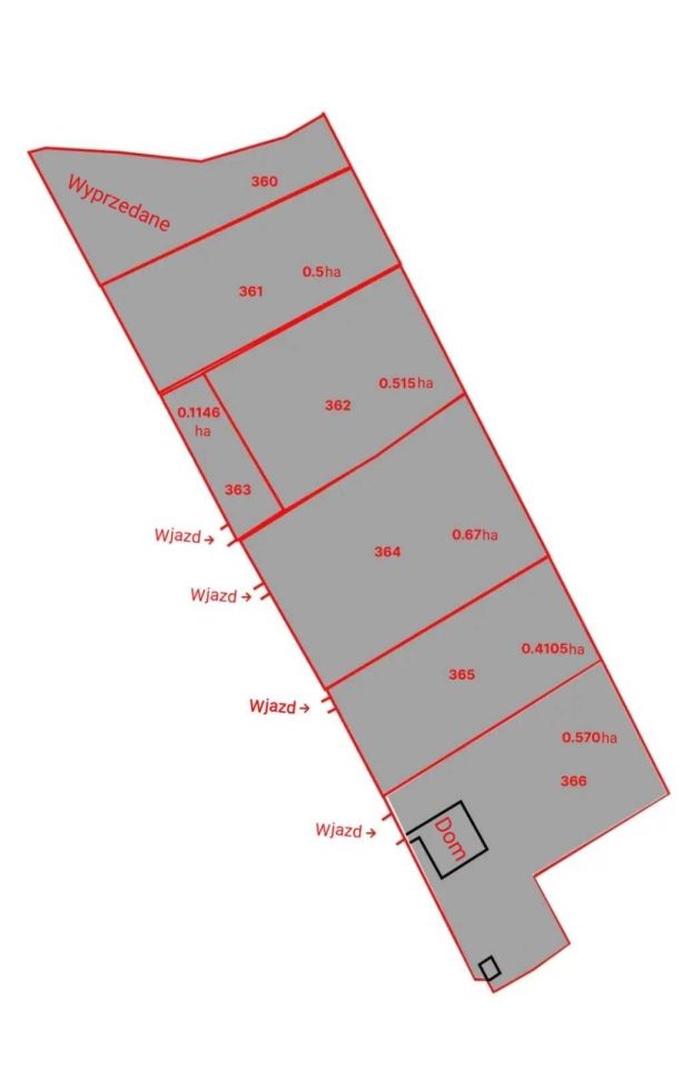 Działka inwestycyjna Zieleniec. Zdjęcie 2
