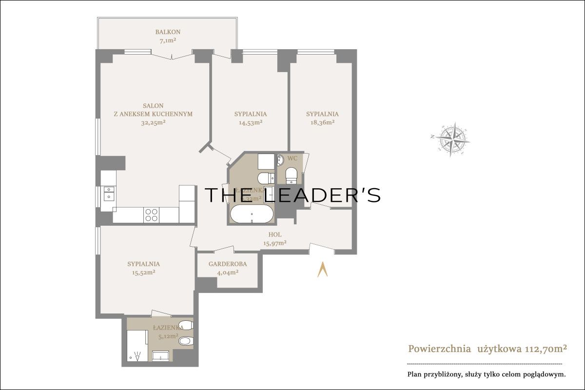 Mieszkanie 4-pokojowe Warszawa Mokotów, ul. Puławska. Zdjęcie 20