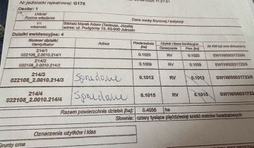 Działka budowlana Zagórze Śląskie